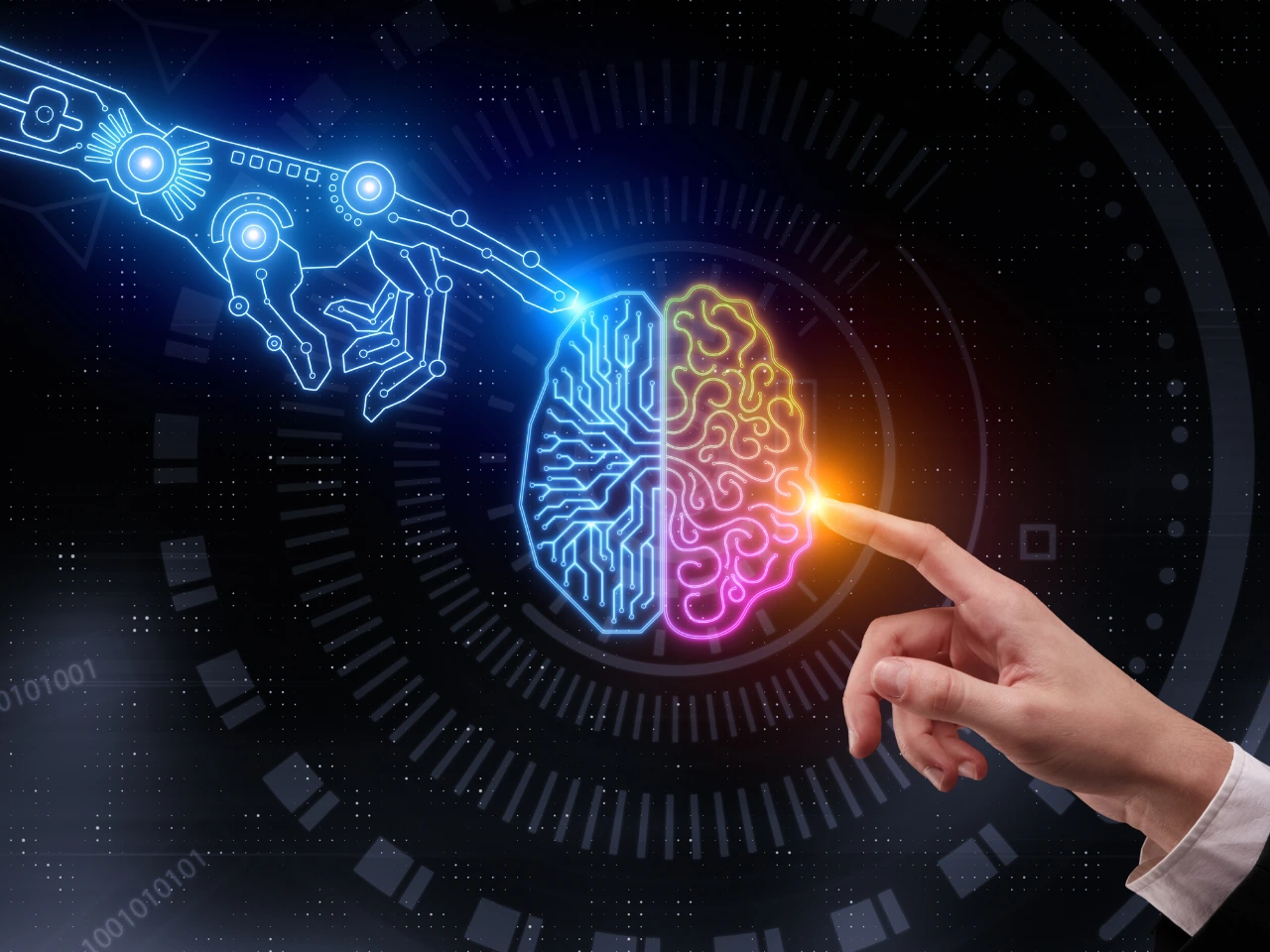 How AI and Automation Are Changing Talent Acquisition Human and AI touch