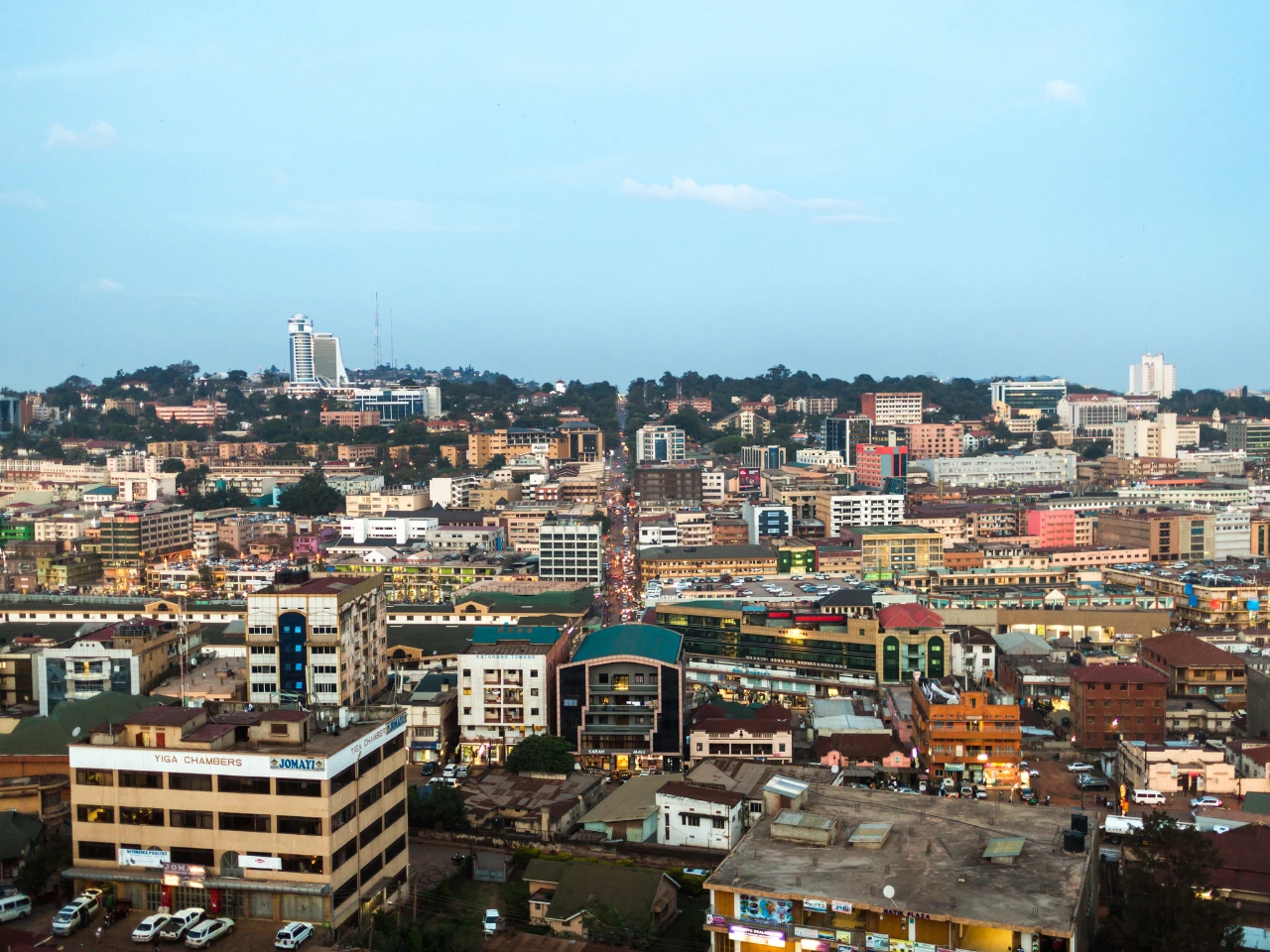 uganda-2 high level view of buildings in uganda